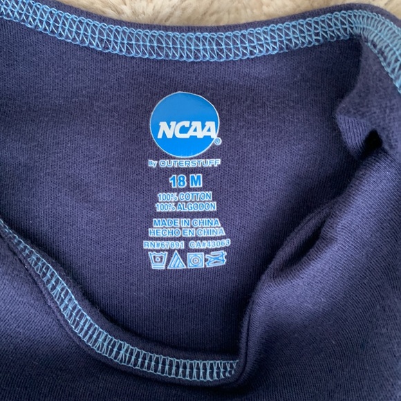 North Carolina Tar Heels Boys 18 Month Onesie Bundle of 3 NCAA brand - Picture 4 of 6